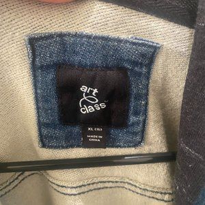 Hooded Jean Jacket